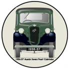 Austin Seven Pearl Cabriolet 1936-37 Coaster 6